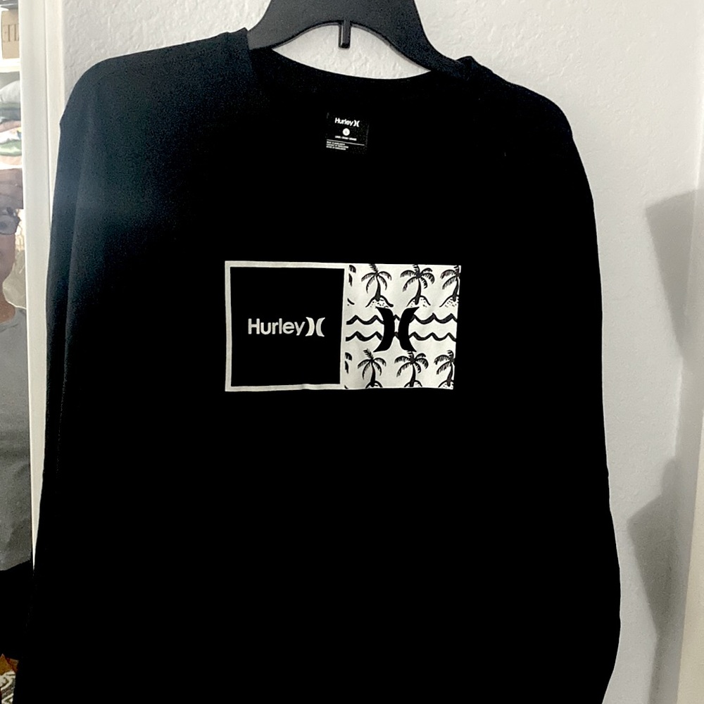 Mens black Hurley shirt